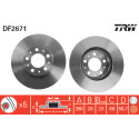 Jeu de disques de frein TRW DF2671