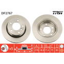 Jeu de disques de frein TRW DF2767
