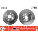 Jeu de disques de frein TRW DF2772
