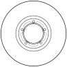Jeu de disques de frein TRW DF2785