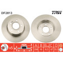 Jeu de disques de frein TRW DF2813