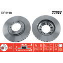 Jeu de disques de frein TRW DF3118