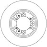 Jeu de disques de frein TRW DF4029