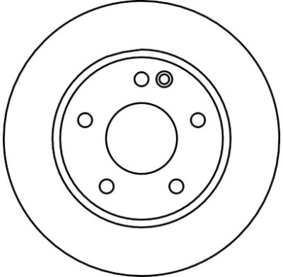Jeu de (2) disques de frein TRW DF4035