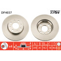 Jeu de 2 disques de frein TRW DF4037
