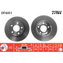 Jeu de disques de frein TRW DF4051