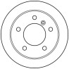 Jeu de disques de frein TRW DF4087S