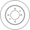 Jeu de disques de frein TRW DF4122