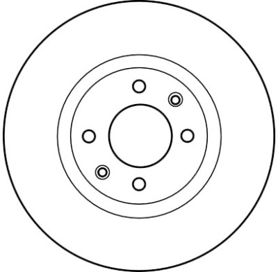 Jeu de disques de frein TRW DF4183