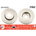 Jeu de disques de frein TRW DF4187S