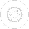 Jeu de disques de frein TRW DF4187S