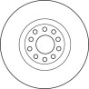 Jeu de disques de frein TRW DF4209S
