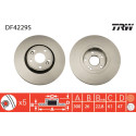 Jeu de disques de frein TRW DF4229S