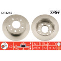 Jeu de disques de frein TRW DF4245