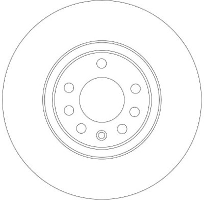 Jeu de disques de frein TRW DF4246