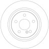 Jeu de disques de frein TRW DF4270