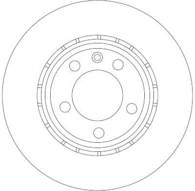 Jeu de disques de frein TRW DF4275S