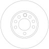 Jeu de disques de frein TRW DF4293