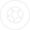 Jeu de disques de frein TRW DF4316