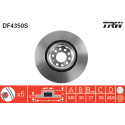 Jeu de disques de frein TRW DF4350S