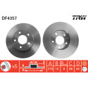 Jeu de disques de frein TRW DF4357