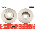 Jeu de disques de frein TRW DF4361