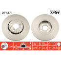 Jeu de disques de frein TRW DF4371