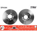 Jeu de disques de frein TRW DF4384