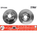 Jeu de disques de frein TRW DF4388