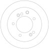 Jeu de disques de frein TRW DF4395S