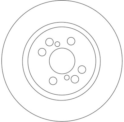 Disque de frein TRW DF4415S