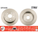 Jeu de disques de frein TRW DF4446