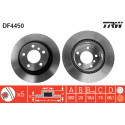 Jeu de disques de frein TRW DF4450