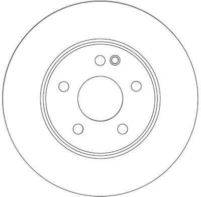 Jeu de (2) disques de frein TRW DF4454