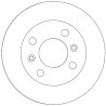 Jeu de disques de frein TRW DF4458