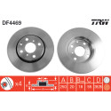 Jeu de disques de frein TRW DF4469