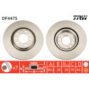 Jeu de disques de frein TRW DF4475