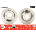 Jeu de disques de frein TRW DF4487S