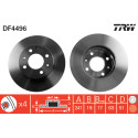 Jeu de disques de frein TRW DF4496