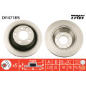 Jeu de disques de frein TRW DF4718S