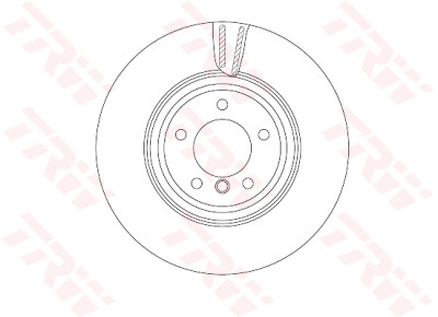Disque de frein TRW DF4775S