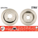 Jeu de disques de frein TRW DF4794