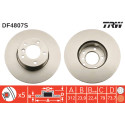 Jeu de disques de frein TRW DF4807S