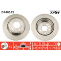 Jeu de disques de frein TRW DF4854S