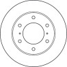 Jeu de disques de frein TRW DF4870