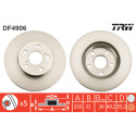 Jeu de disques de frein TRW DF4906