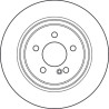 Jeu de 2 disques de frein TRW DF4915