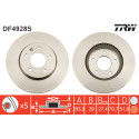 Jeu de disques de frein TRW DF4928S