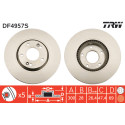 Jeu de disques de frein TRW DF4957S