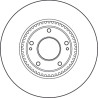 Jeu de disques de frein TRW DF4957S